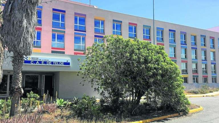 Vista de las instalaciones rehabilitadas de la antigua Clínica Doramas a donde se mudará desde el 7 de mayo el CAE de Telde. (Foto G.Florido/C7)